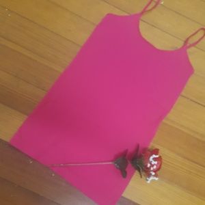 💖"SO" Hot Pink Fitted Tank Top💖